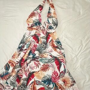 Floral floor length dress